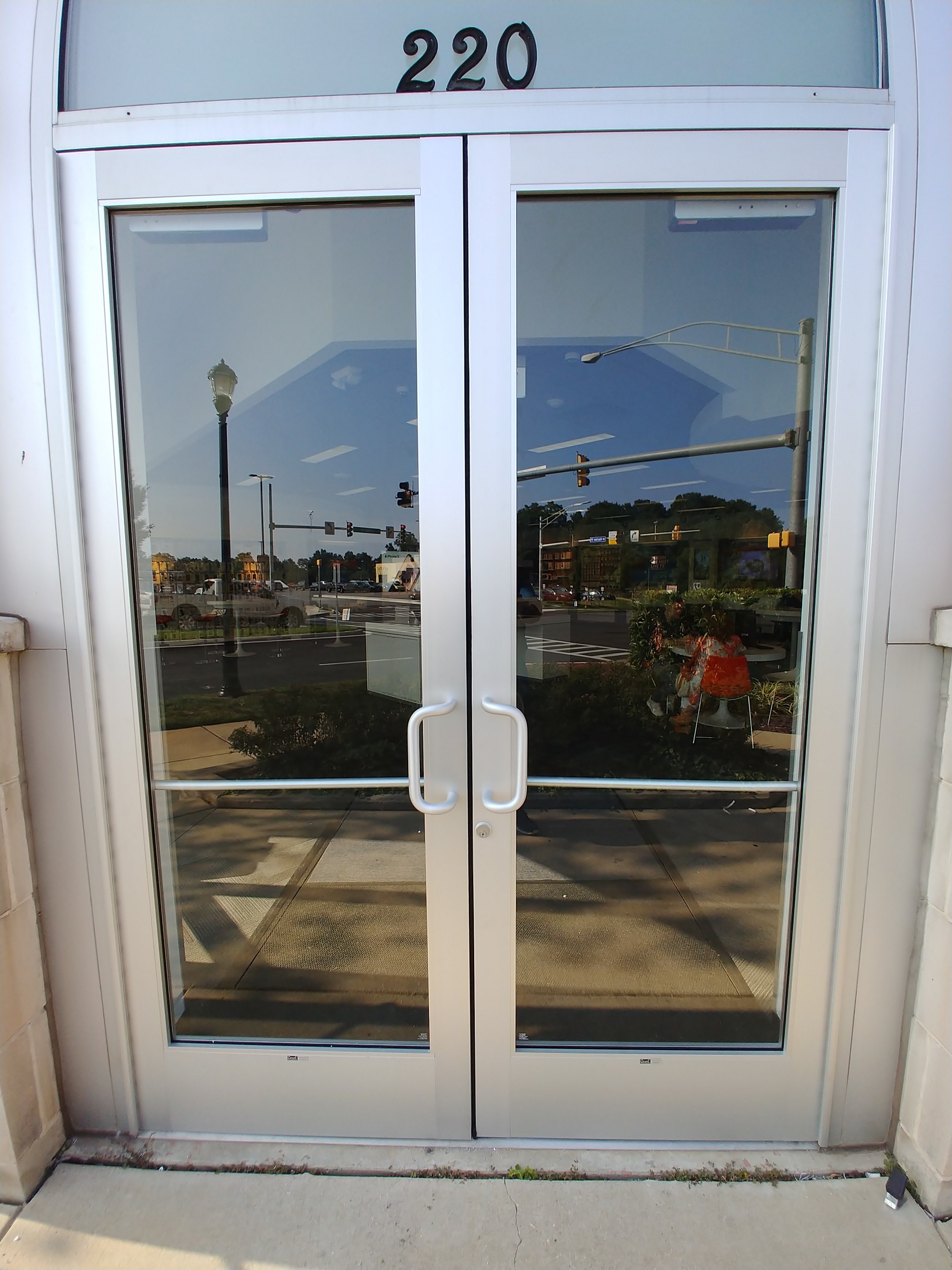 Aluminum Double Doors